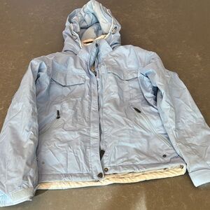 Columbia Light Blue Women's ski snowboard jacket